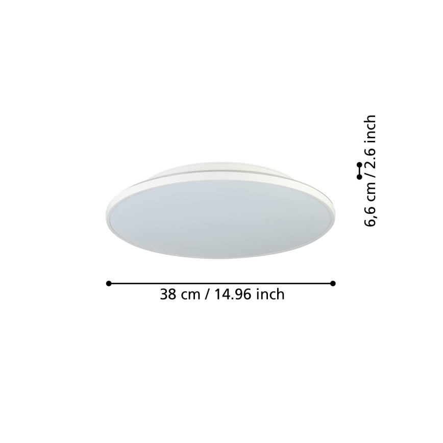 Eglo - LED Stropna svjetiljka LED/21W/230V pr. 38 cm