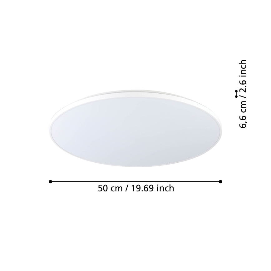 Eglo - LED Stropna svjetiljka LED/29W/230V pr. 50 cm