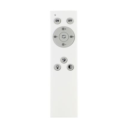 Eglo - LED Prigušiva stropna svjetiljka LED/24W/230V 3000-6500K + daljinski upravljač