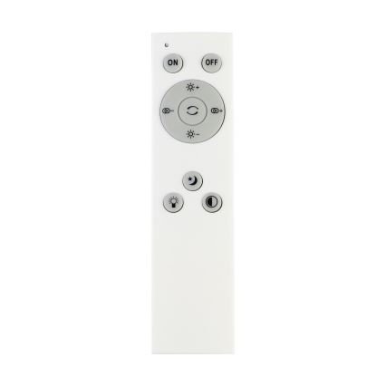 Eglo - LED Prigušiva stropna svjetiljka LED/24W/230V 3000-6500K + daljinski upravljač