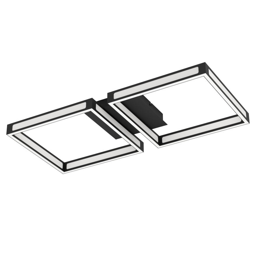 Eglo - LED Stropna svjetiljka 2xLED/11,2W/230V crna