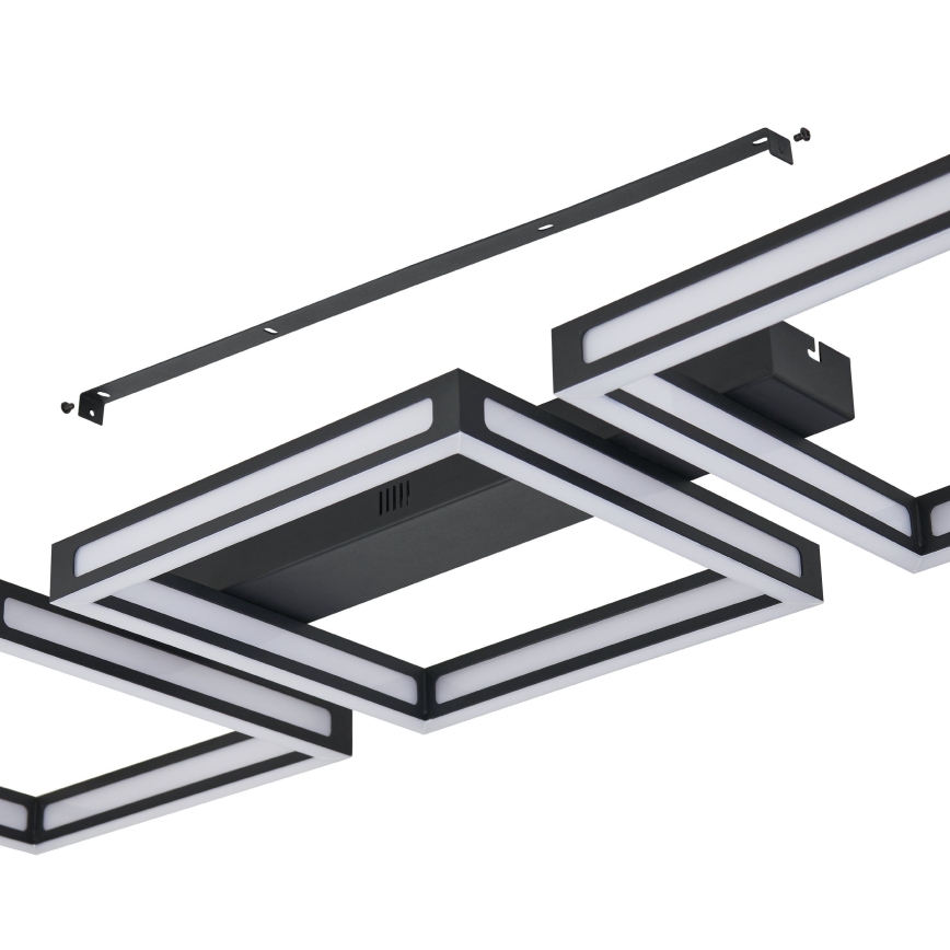 Eglo - LED Stropna svjetiljka 3xLED/11,2W/230V crna