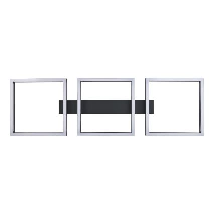 Eglo - LED Stropna svjetiljka 3xLED/11,2W/230V crna