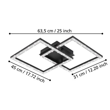 Eglo - LED Stropna svjetiljka LED/21W/230V