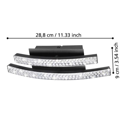 Eglo - LED Zidna svjetiljka LED/8W/230V