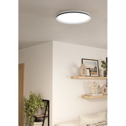 Eglo - LED RGBW Prigušiva stropna svjetiljka LED/22W/230V 3000-6500K + daljinski upravljač
