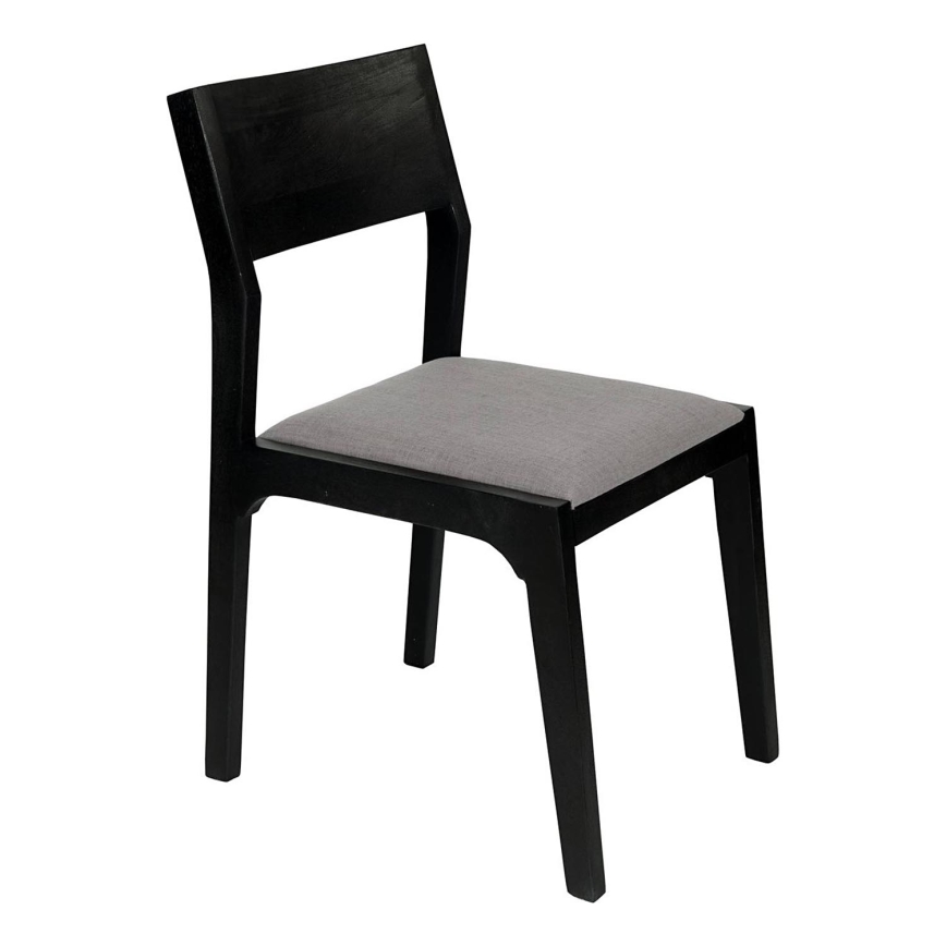 Eglo - Blagovaonska stolica 84x55 cm crna/siva