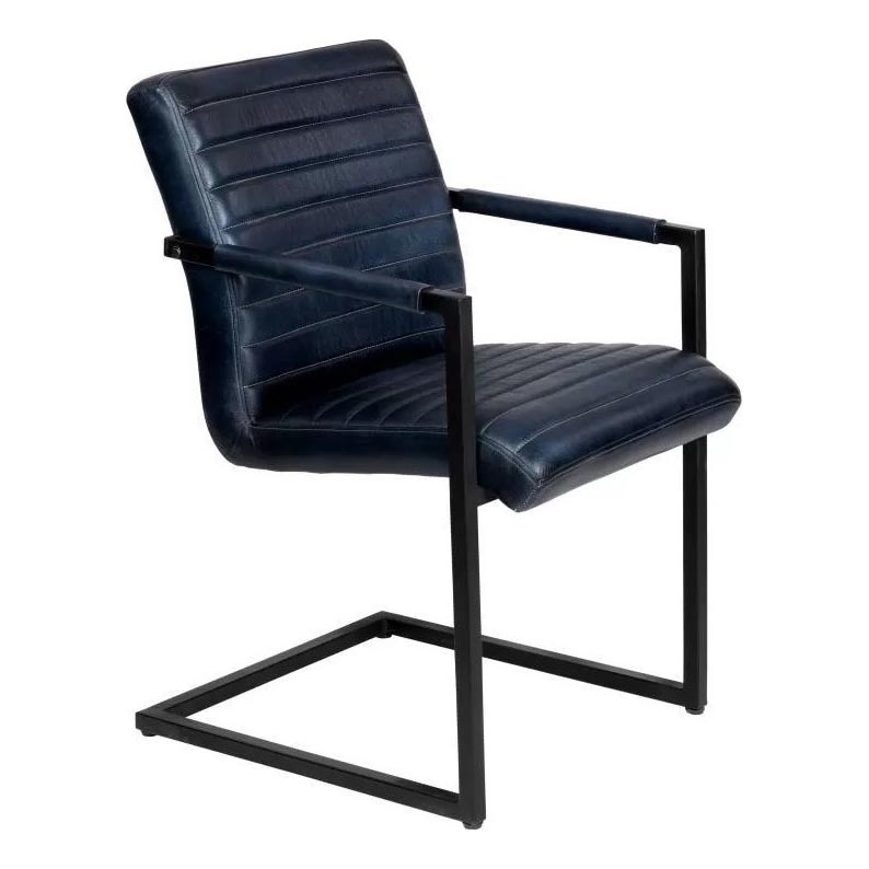 Eglo - Blagovaonska stolica 90x53 cm plava