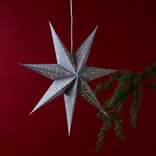 Eglo - Božićna dekoracija zvijezda srebrna