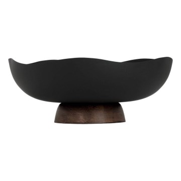 Eglo - Dekorativni poslužavnik pr. 25 cm crna