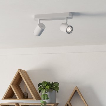 Eglo - Kupaonska spot svjetiljka 2xGU10/5W/230V IP44 bijela