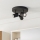 Eglo - Kupaonsko reflektorsko svjetlo 3xGU10/5W/230V, promjer 25 cm, IP44, crno
