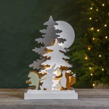 Eglo - LED Božićna dekoracija 10xLED/0,03W/2xAA
