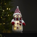 Eglo - LED Božićna dekoracija 8xLED/0,06W/3xAA crvena
