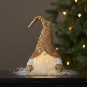 Eglo - LED Božićna dekoracija LED/0,06W/3xAG13 zlatna