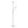 Eglo - LED dimabilna podna lampa LED/20W + LED/2,5W sjajni krom