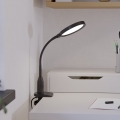 Eglo - LED fleksibilna lampa s kopčom s mogućnošću prigušivanja LED/5,5W/230V 2700/4000/6500K crna