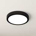 Eglo - LED kupaonsko stropno svjetlo LED/17W/230V crno IP44 promjer 21 cm