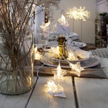 Eglo - LED lanac 10xLED 2,1 m topla bijela