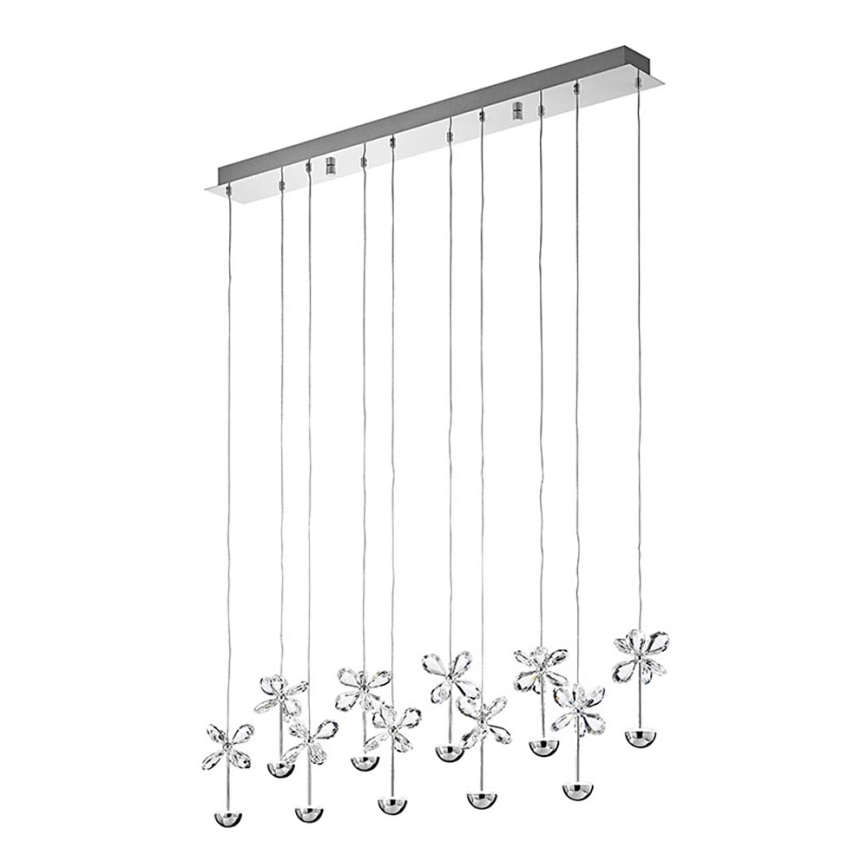 Eglo - LED Luster na sajli 10xLED/2,5W/230V