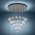 Eglo - LED luster na sajli 43xLED/2,1W/230V 2200/3000/4000K sjajni krom