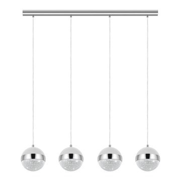 Eglo - LED luster na sajli 4xG9/3W/230V