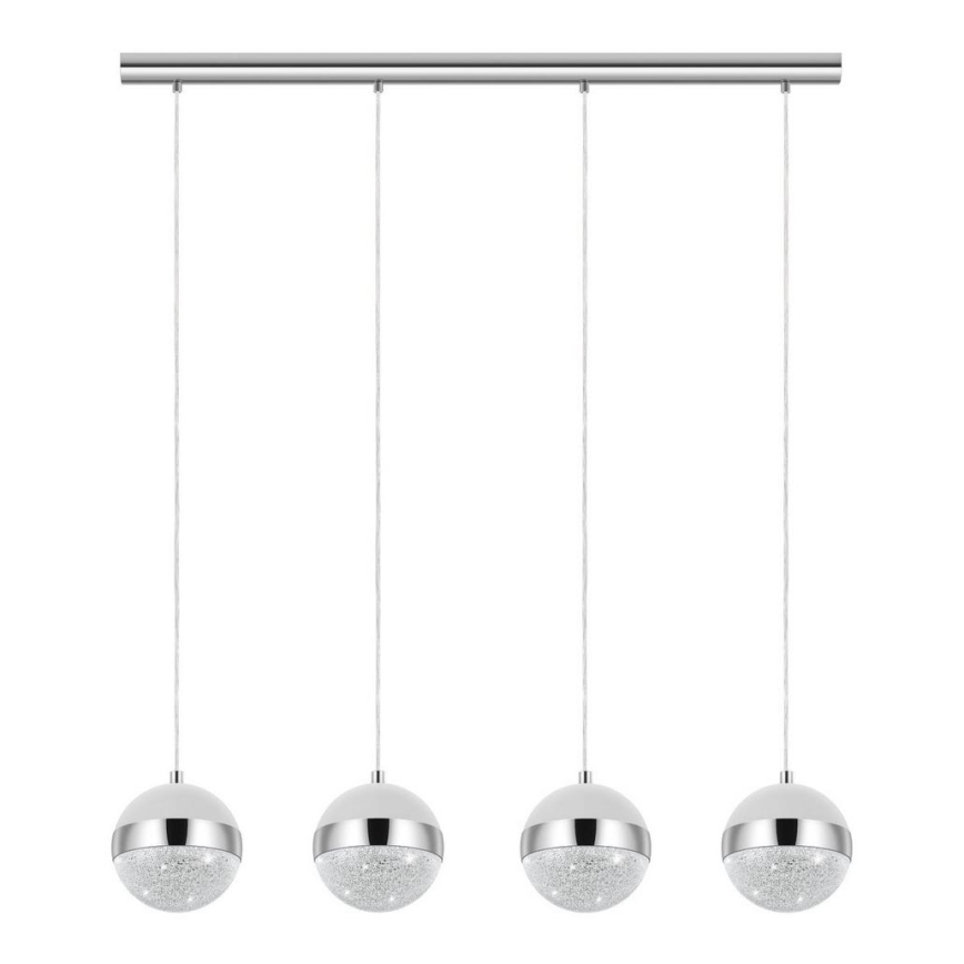 Eglo - LED luster na sajli 4xG9/3W/230V