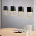 Eglo - LED luster na sajli 4xGU10/5W/230V