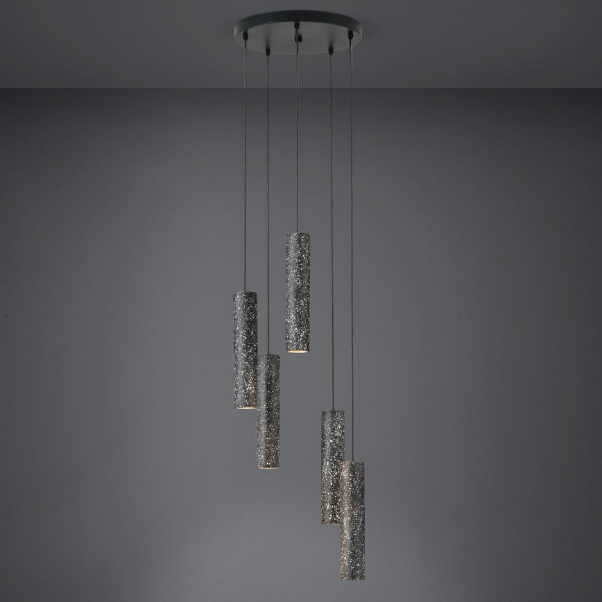 Eglo - LED luster na sajli 5xGU10/4,5W/230V