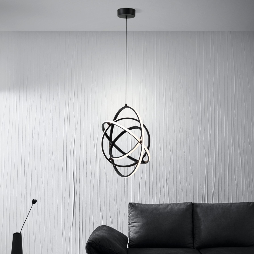 Eglo - LED Luster na sajli LED/44W/230V