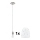 Eglo - LED Luster na sajli MY CHOICE 1xE14/4W/230V  mat krom/bijela