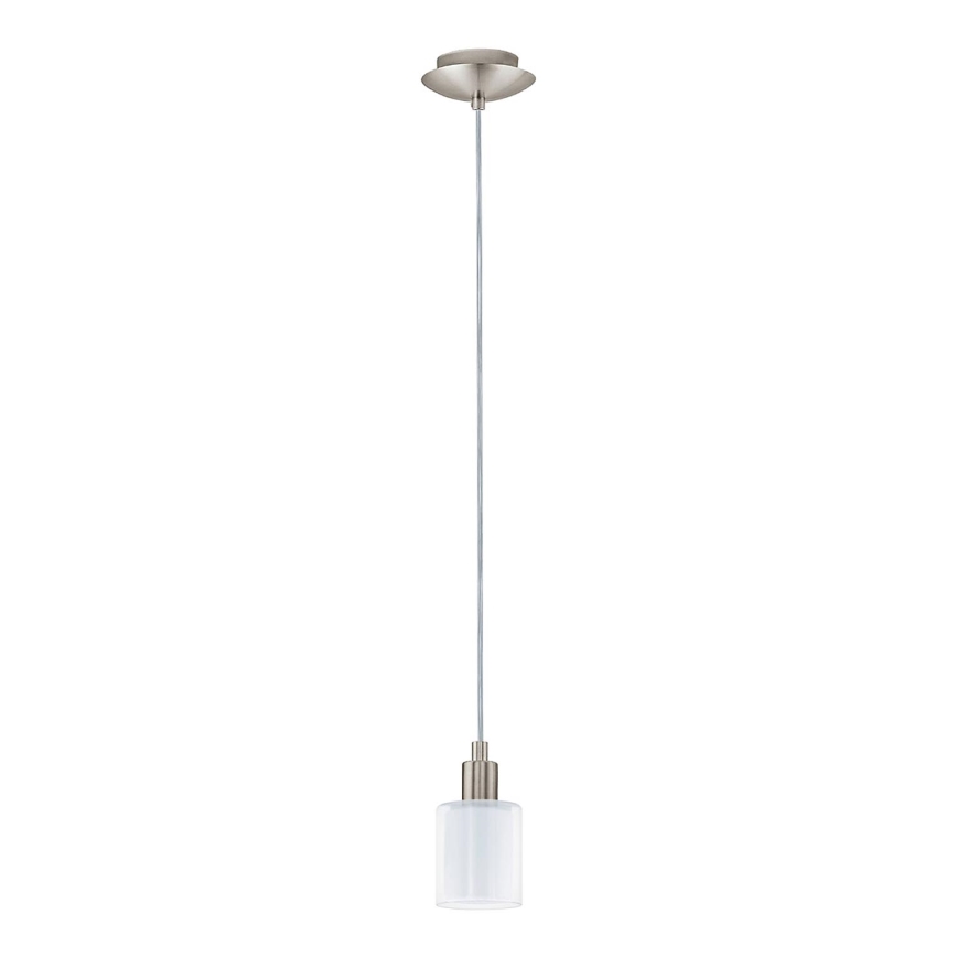 Eglo - LED Luster na sajli MY CHOICE 1xE14/4W/230V  mat krom/bijela