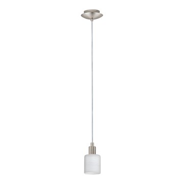 Eglo - LED Luster na sajli MY CHOICE 1xE14/4W/230V mat krom/bijela