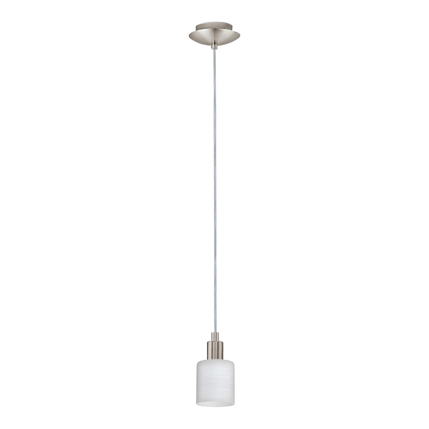 Eglo - LED Luster na sajli MY CHOICE 1xE14/4W/230V mat krom/bijela