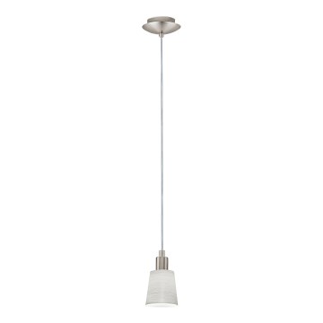 Eglo - LED Luster na sajli MY CHOICE 1xE14/4W/230V  mat krom/krem
