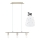 Eglo - LED Luster na sajli MY CHOICE 3xE14/4W/230V mat krom/bijela