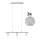 Eglo - LED Luster na sajli MY CHOICE 3xE14/4W/230V mat krom
