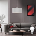 Eglo - LED Luster na sajli TUNJA 1xE27/60W/230V bijela