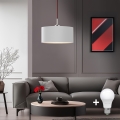 Eglo - LED  Luster na sajli TUNJA 1xE27/60W/230V bijela