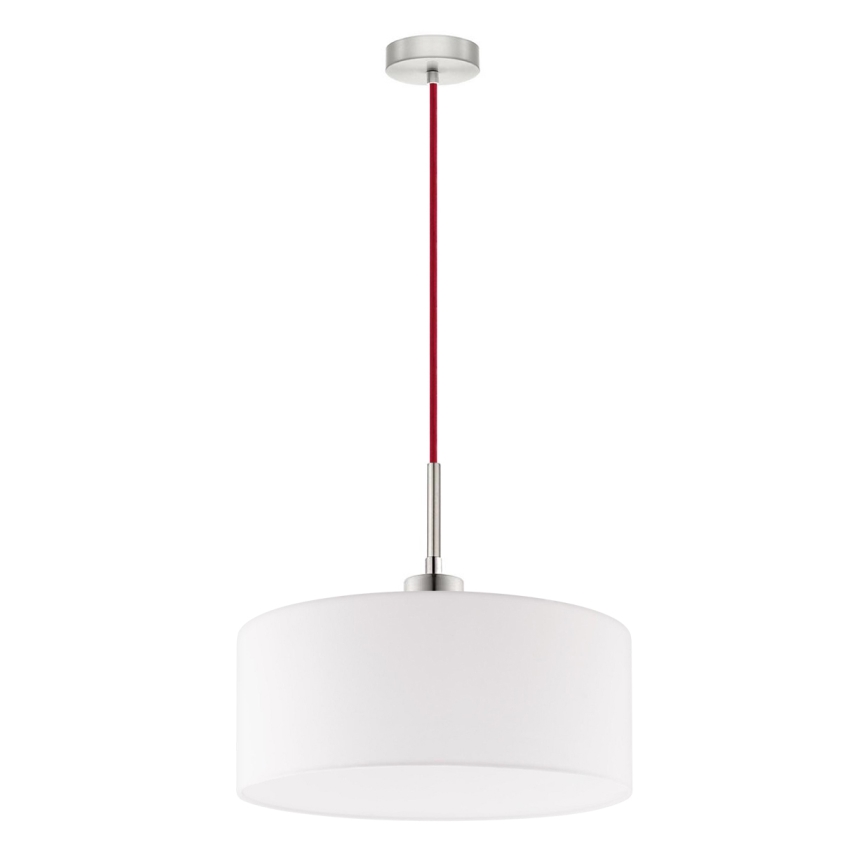 Eglo - LED  Luster na sajli TUNJA 1xE27/60W/230V bijela