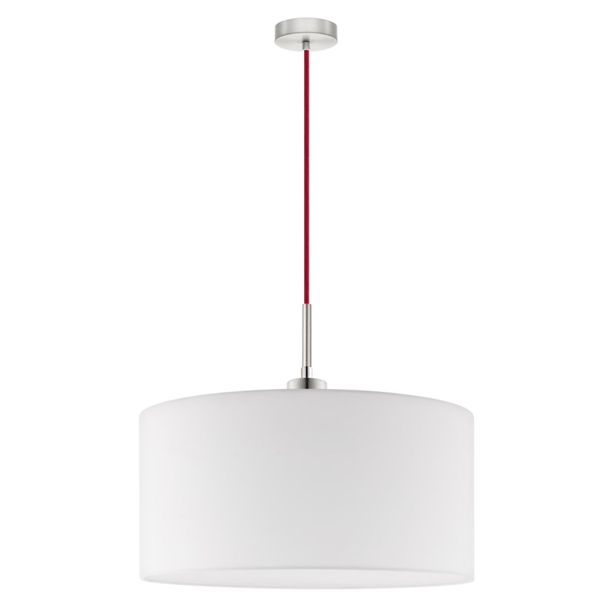 Eglo - LED  Luster na sajli TUNJA 1xE27/60W/230V bijela
