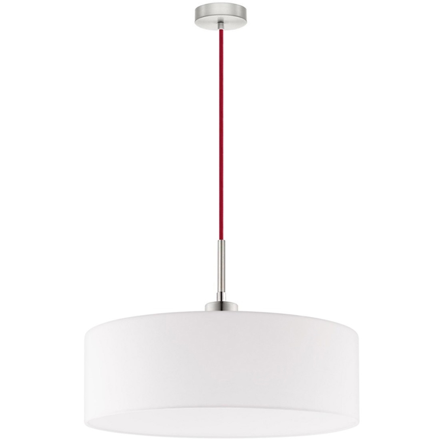 Eglo - LED  Luster na sajli TUNJA 1xE27/60W/230V bijela