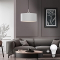 Eglo - LED  Luster na sajli TUNJA 1xE27/60W/230V bijela