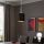 Eglo - LED Luster na sajli TUNJA 1xE27/60W/230V crna