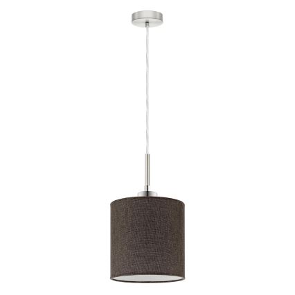 Eglo - LED Luster na sajli TUNJA 1xE27/60W/230V smeđa
