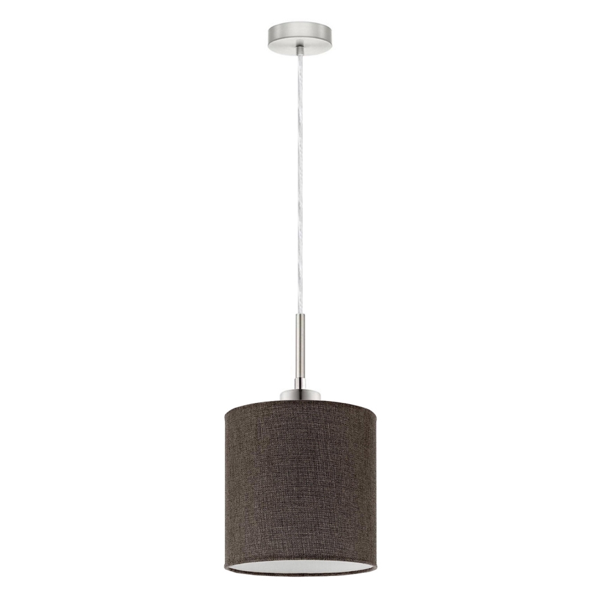 Eglo - LED Luster na sajli TUNJA 1xE27/60W/230V smeđa