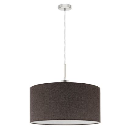 Eglo - LED Luster na sajli TUNJA 1xE27/60W/230V smeđa