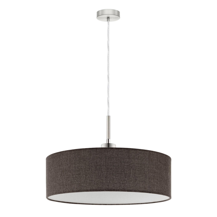 Eglo - LED Luster na sajli TUNJA 1xE27/60W/230V smeđa