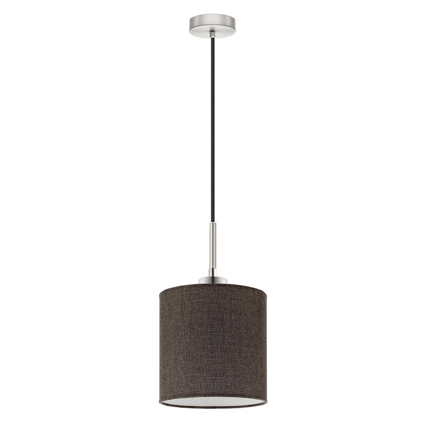 Eglo - LED  Luster na sajli TUNJA 1xE27/60W/230V smeđa
