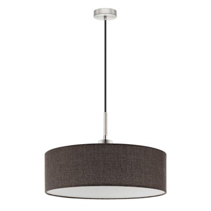 Eglo - LED  Luster na sajli TUNJA 1xE27/60W/230V smeđa